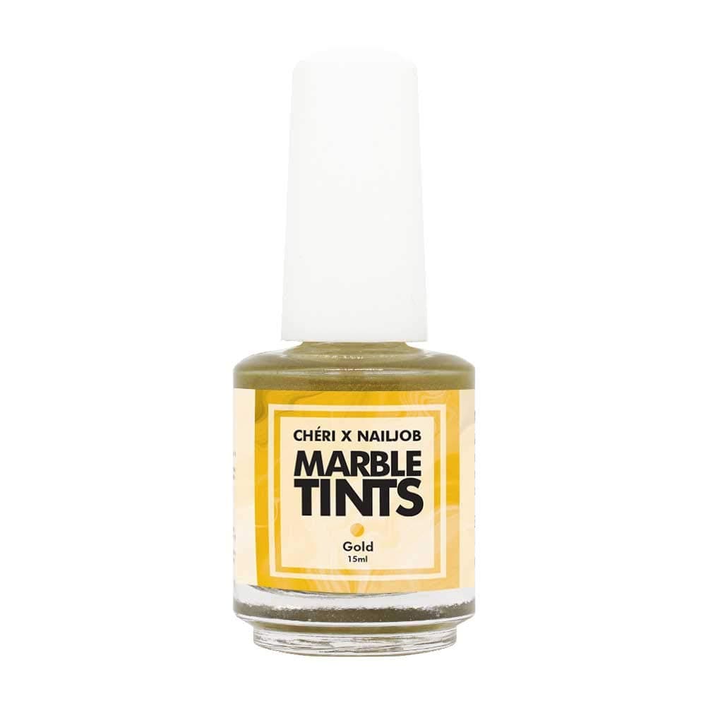 CHERI X NAILJOB - MARBLE TINTS INK 15ML (Gold)