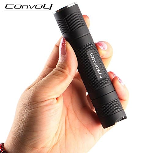 CONVOY S3 LED Flashlight Portable Super Bright Handheld Flashlight LED Torch Pocket Torch Waterproof for Camping Hiking