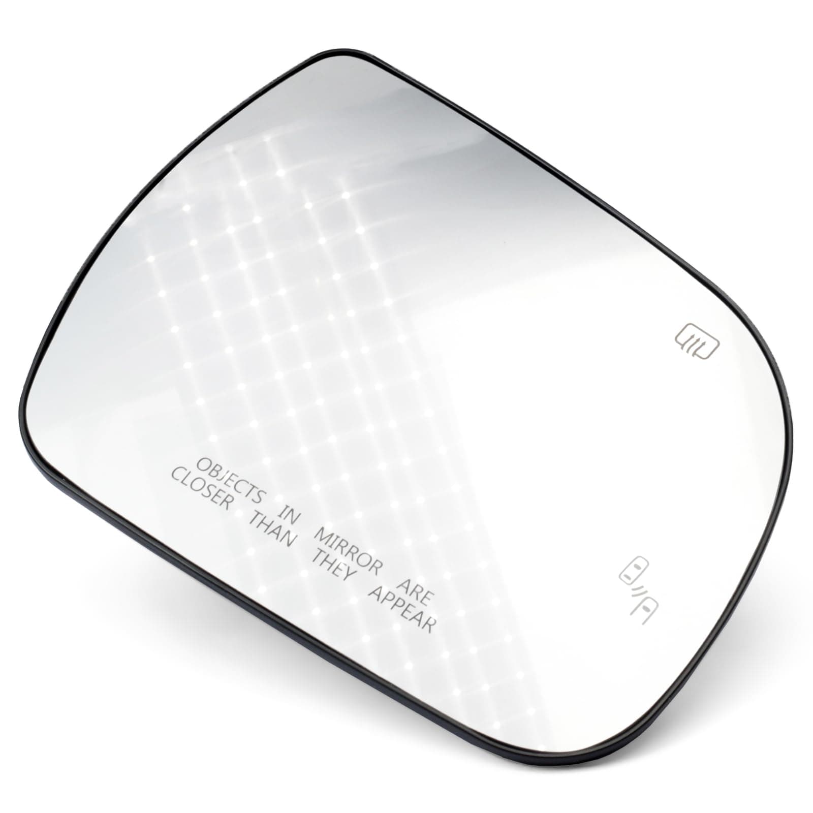 Right Passenger Side Mirror Glass Replacement for Toyota for Sienna 2011-2019, with Heated & Blind Spot