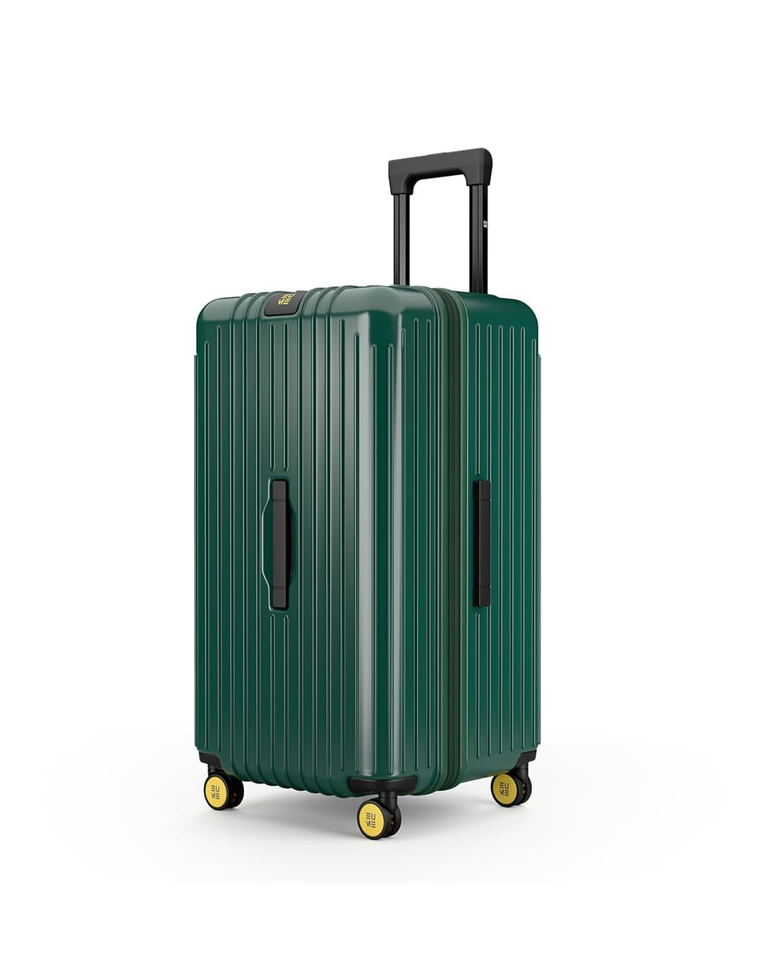Luggage Trolley Bags For Travel Polycarbonate (Pc) 8 Hinomoto Wheels Suitcase |Luggage | Trunk Check-In Plus And Classic Cabin (Set Of 2), Pine Green,