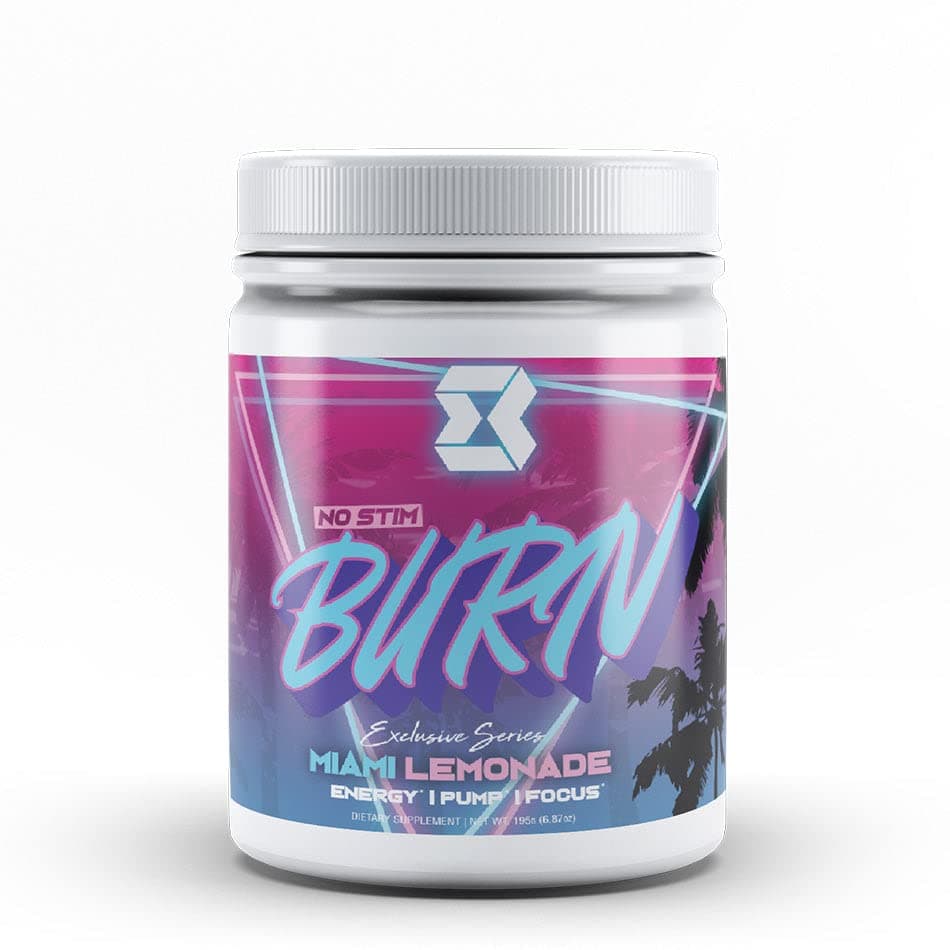 Motiv-8 Non Stim Pre-Workout, Boost Energy and Focus, Improve Workouts, Enhances Mood, Increases Pump, No Crash, No Jitters (30 Servings, Miami Lemonade)