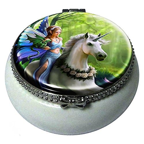 Realm Of Enchantment Mini Trinket Box By Anne Stokes by Anne Stokes Collection