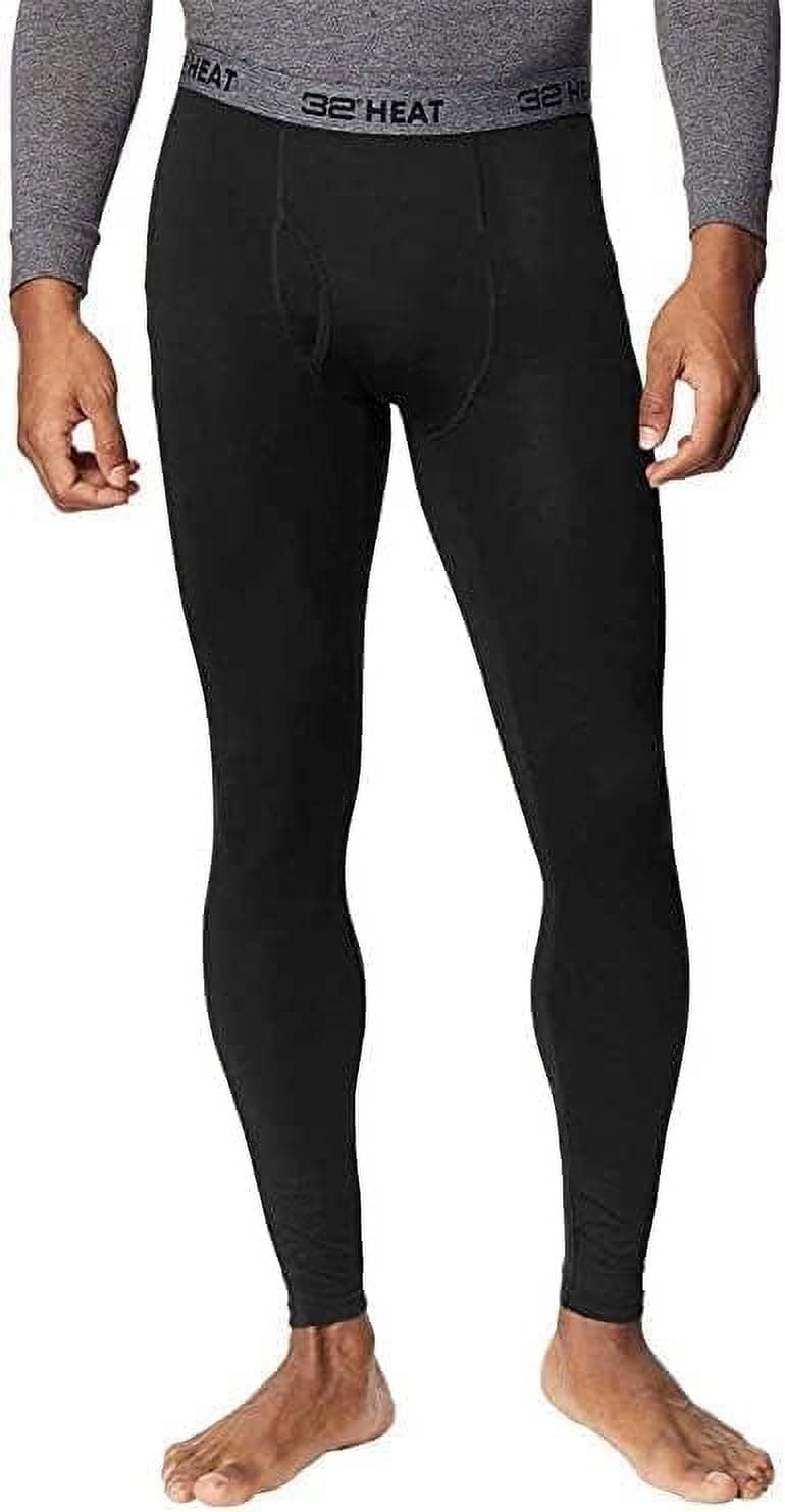 Men's 2-Pack Performance Lightweight Thermal Baselayer Legging Pant