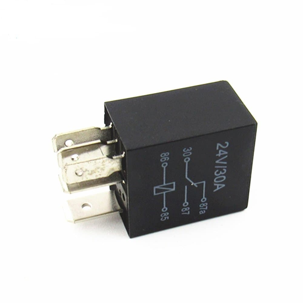 Shenlang 5-Pack Automotive Relays 30A Car Relay Switch Set 12V 5 Pins SPST