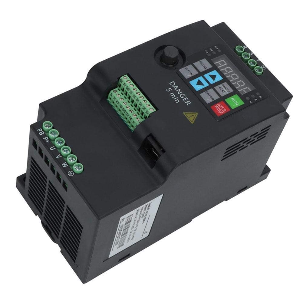 Frequency converter VFD, Frequency Converter 5.5kw 380V 3-phase input and output universal motor VFD frequency converter inverter VFD speed controller