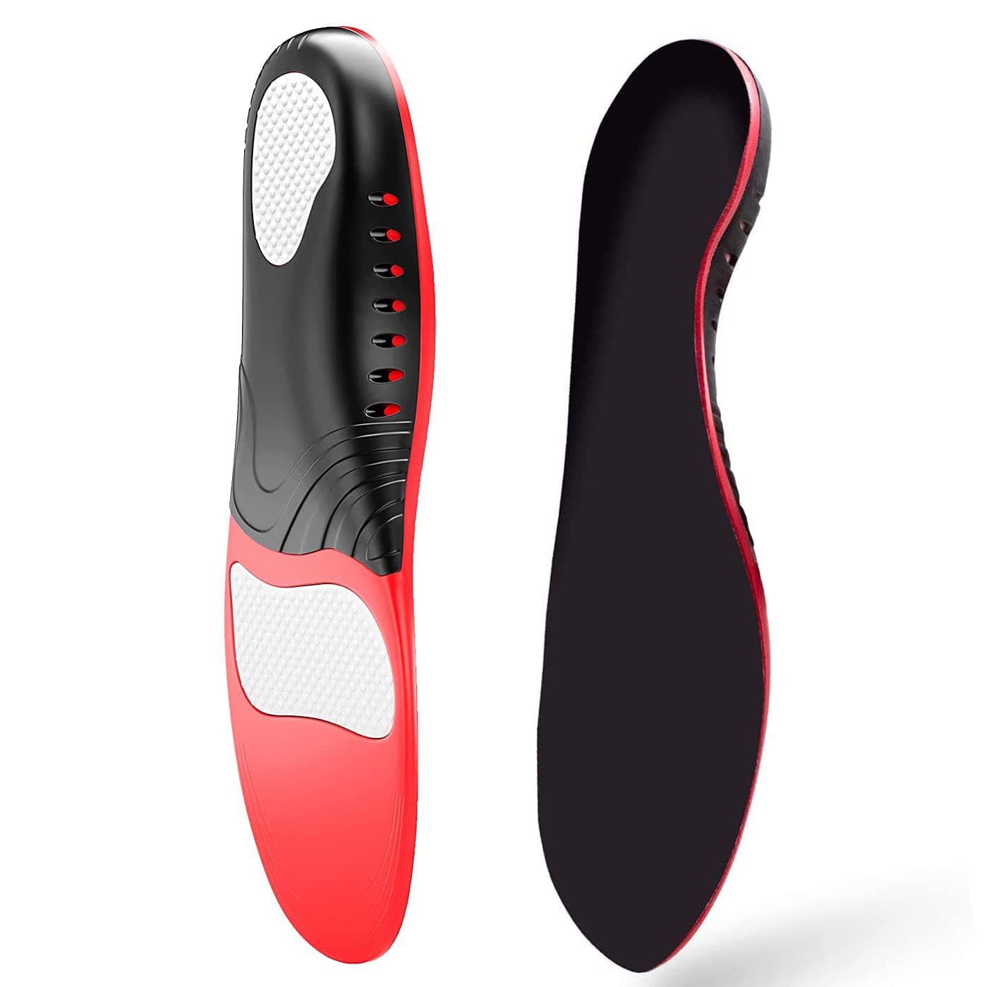 Plantar Fasciitis Arch Support Insoles for Men and Women Shoe Inserts - Orthotic Inserts - Flat Feet Foot - Running Athletic Gel Shoe Insoles