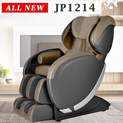 Tsukino Massage Chair JP1214 Full Body L-Track Zero Gravity Space Saving (Brown)