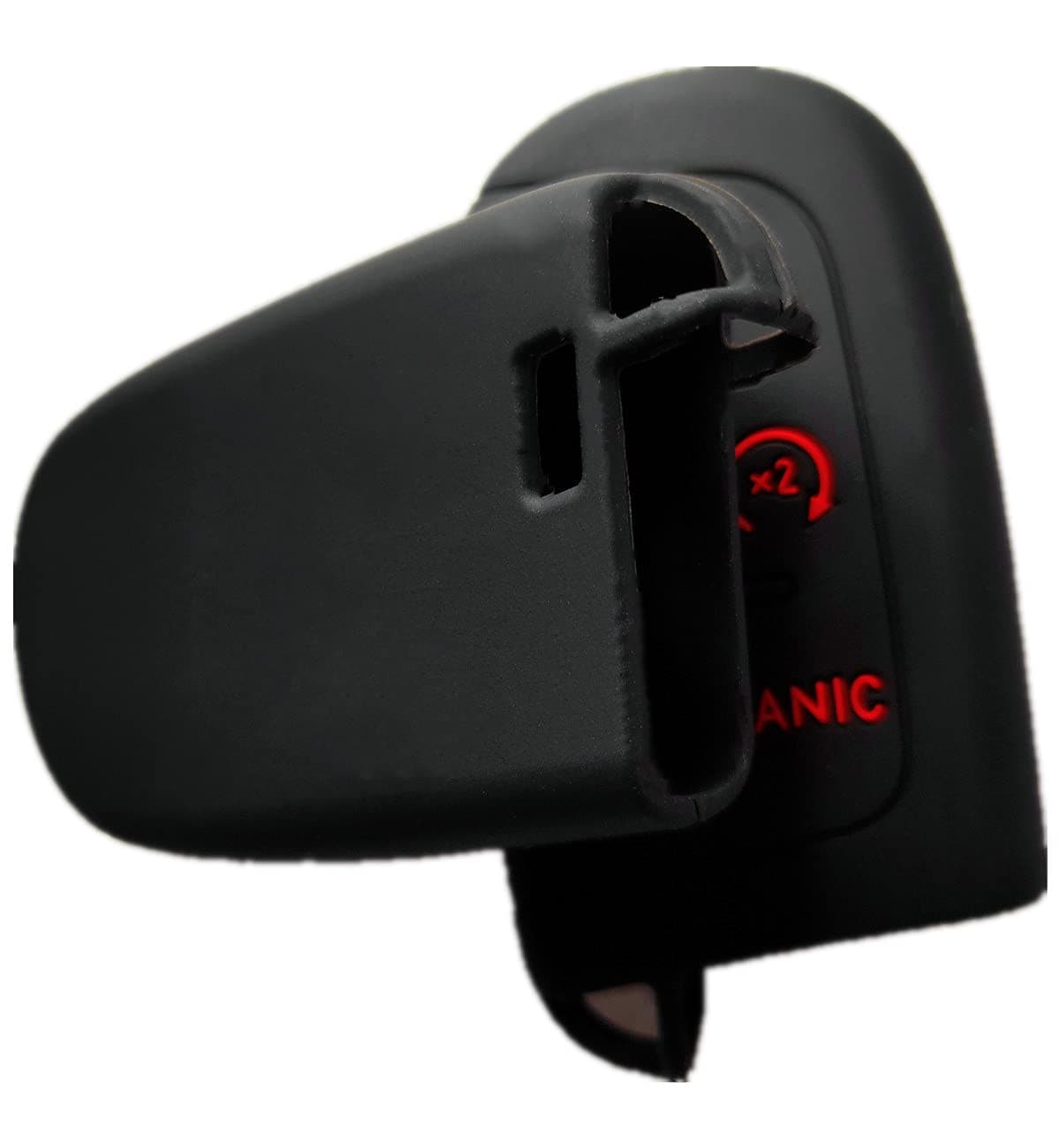 Smart Key Fob Case Cover Protector Holder Compatible with 2018-2024 Jeep Grand Cherokee Dodge Challenger Charger Dart Durango Journey Chrysler 300