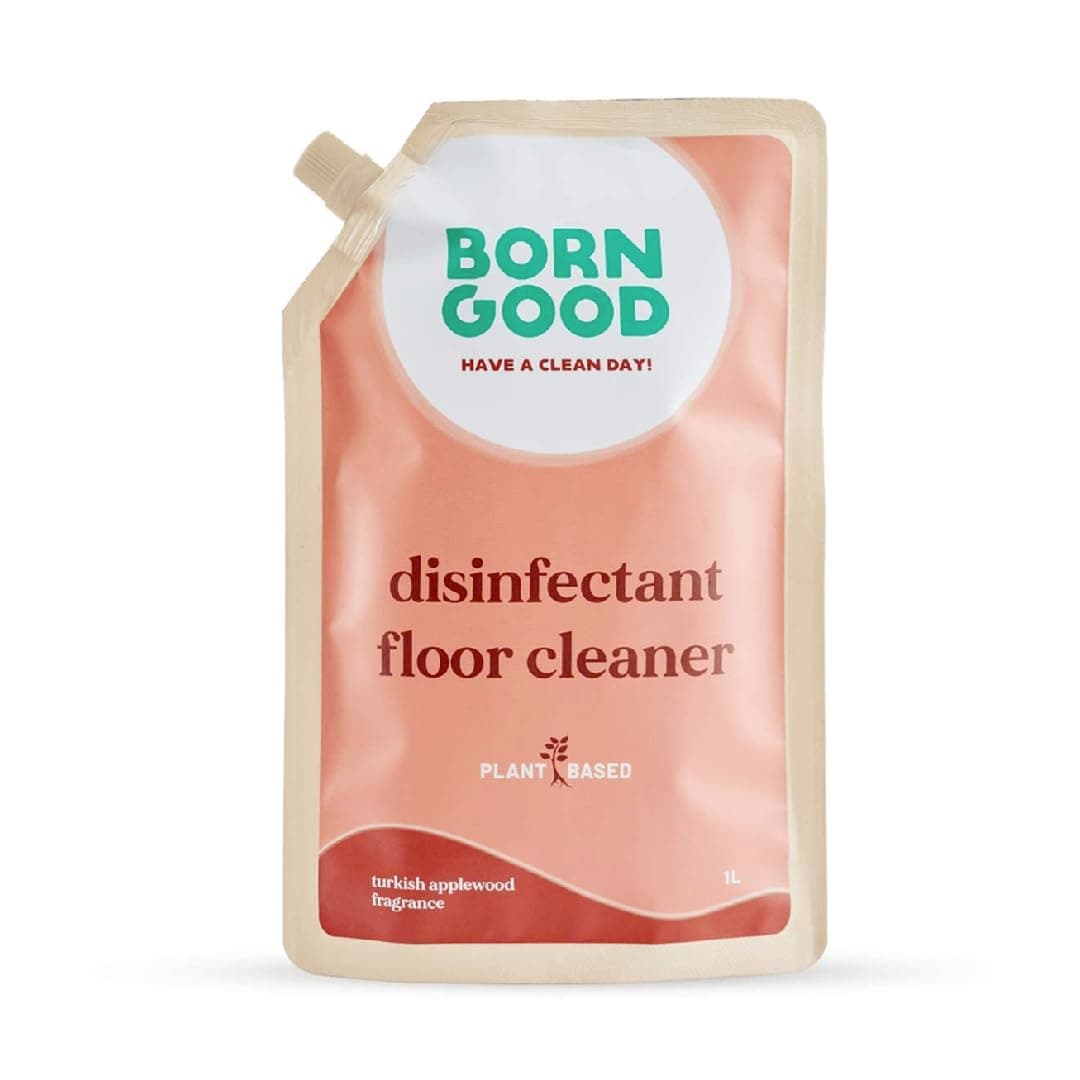 Natural Floor Cleaner | 1000ml | Turkish Applewood Fragrance | Kid & Pet Safe | Tough on Germs & Dirt | Plant-Based, Biodegradable, Non-Toxic, Eco-Friendly | Safe for expensive flooring