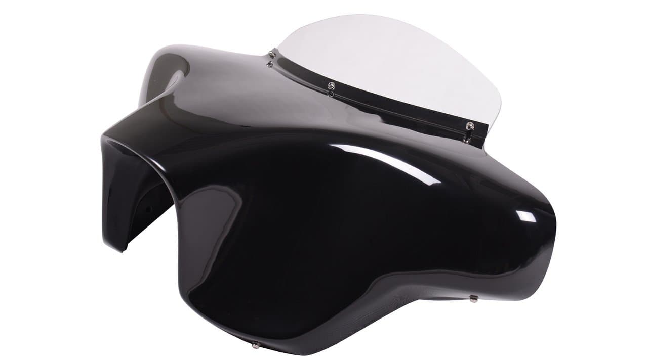 Vector Batwing Fairings Compatible with F5-2 Honda VTX 1300/1800 fiberglass batwing fairing with 2x6"x9" speaker cutouts