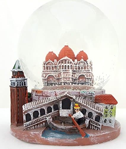 Italian venice Snow Globe Souvenir ("Top Quality, DM Engraved")