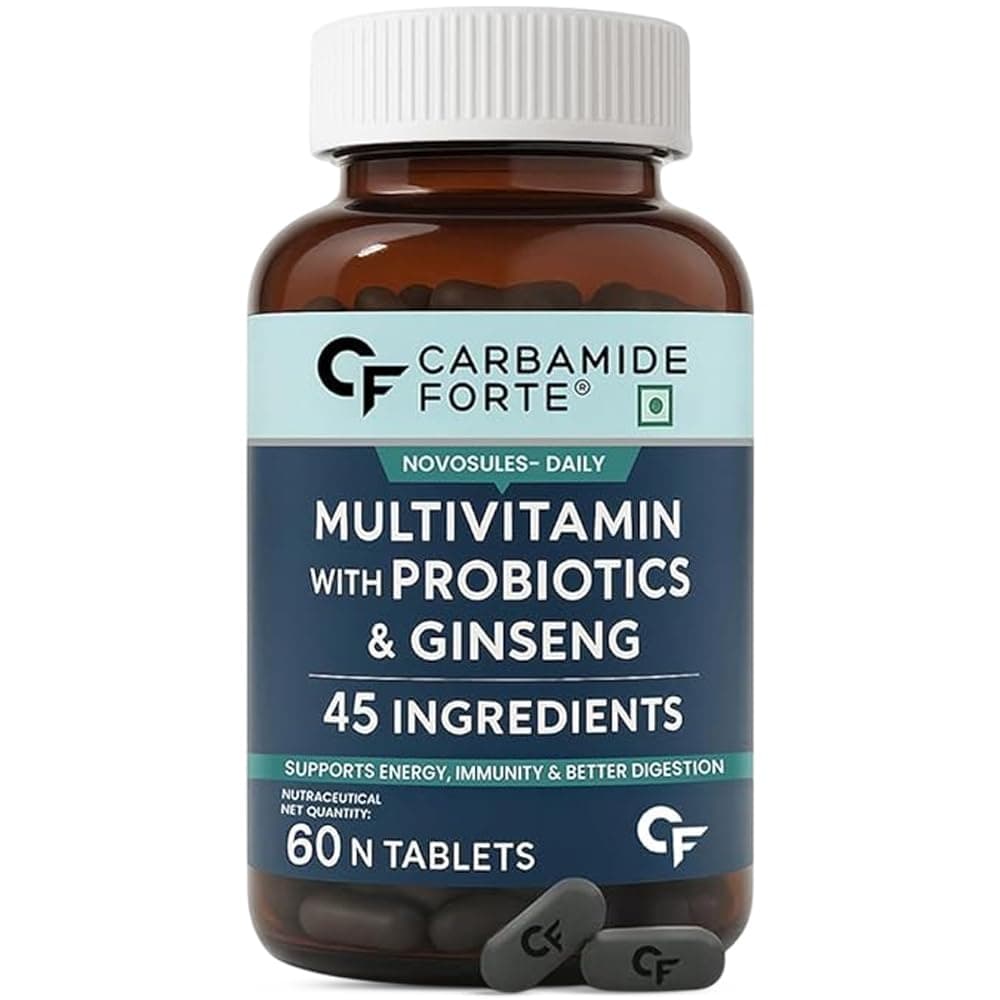 Carbamide Forte Multivitamin Tablet for Men Gym | Multi vitamin Tablet for Men | Multi Vitamin for Mens for Daily Immunity & Energy Support | 60 Tablets