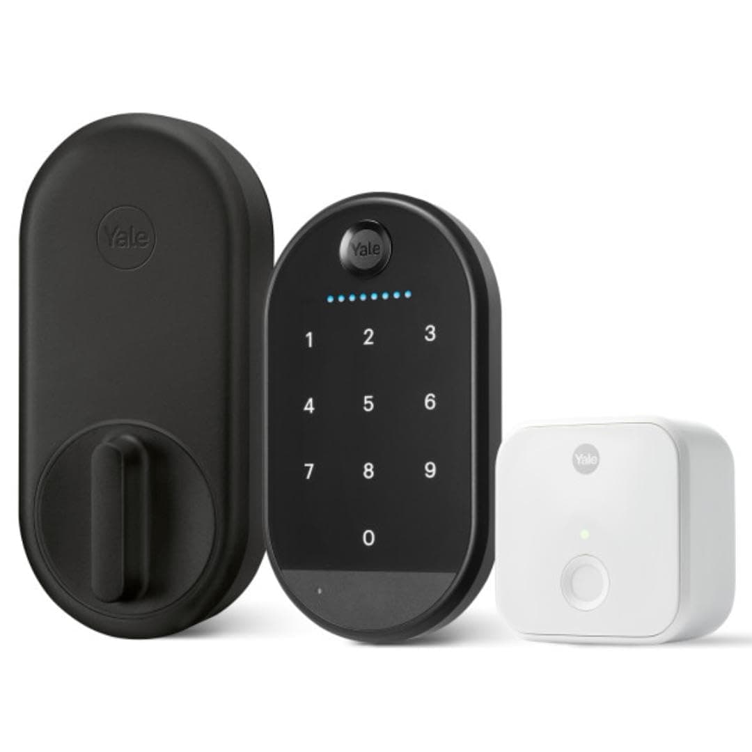 Yale Approach with Keypad - Wi-Fi Smart Lock - Retrofit lock fits replaces your thumbturn so you can keep your keys - Includes Bluetooth touchscreen keypad for keyless access