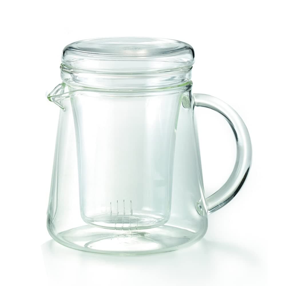 Trendglas Jena Glass Teapot FOR TWO with glass strainer, 0.4 l