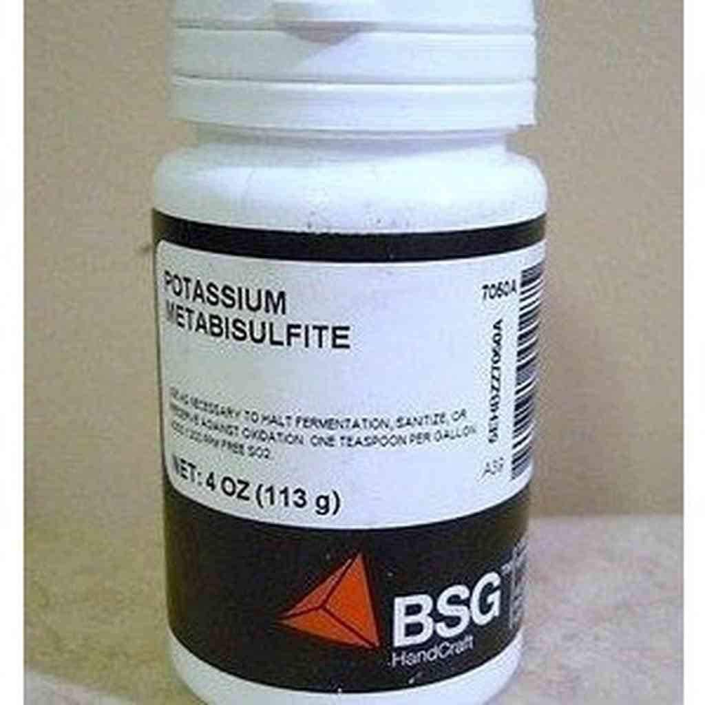 Potassium Metabisulfite, 4oz