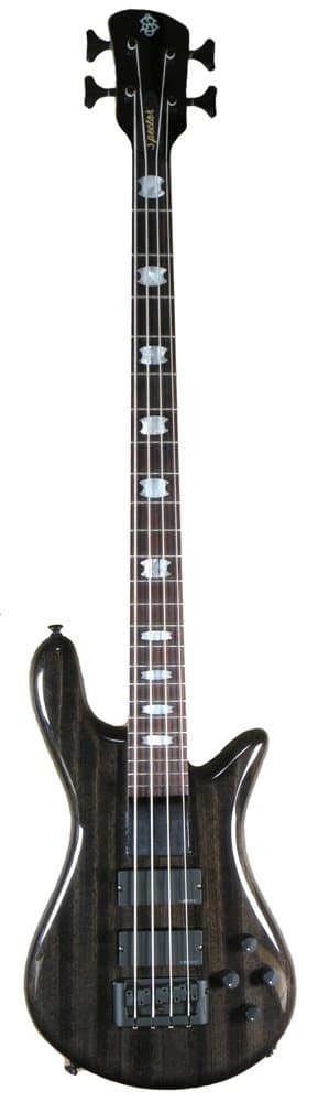 Spector Basses Euro Series RB4DLXZBKS 4-Strings Bass Guitar, Zebra Gloss Natural