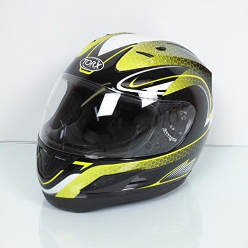 Torx Billy Neon Neon Yellow Medium New Motorcycle Scooter Helmet Adult Mob