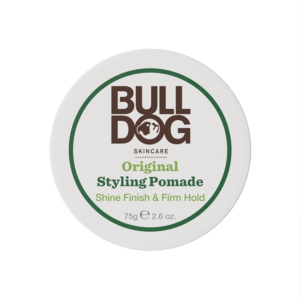 BULLDOG SKINCARE - Original Hair Styling Pomade For Men | Shine Finish and Firm Hold | 75 g