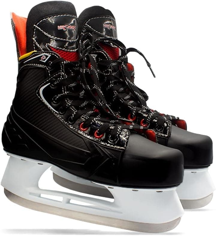 – VIK-MAX Hockey Ice skate/Stainless Steel Blades/Comfortable Running-Ice Skate For Beginners