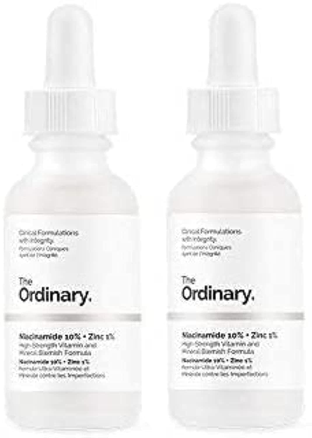 THE ORDINARY 2 Packs of The Ordinary Niacinamide 10% + Zinc 1% 30ml