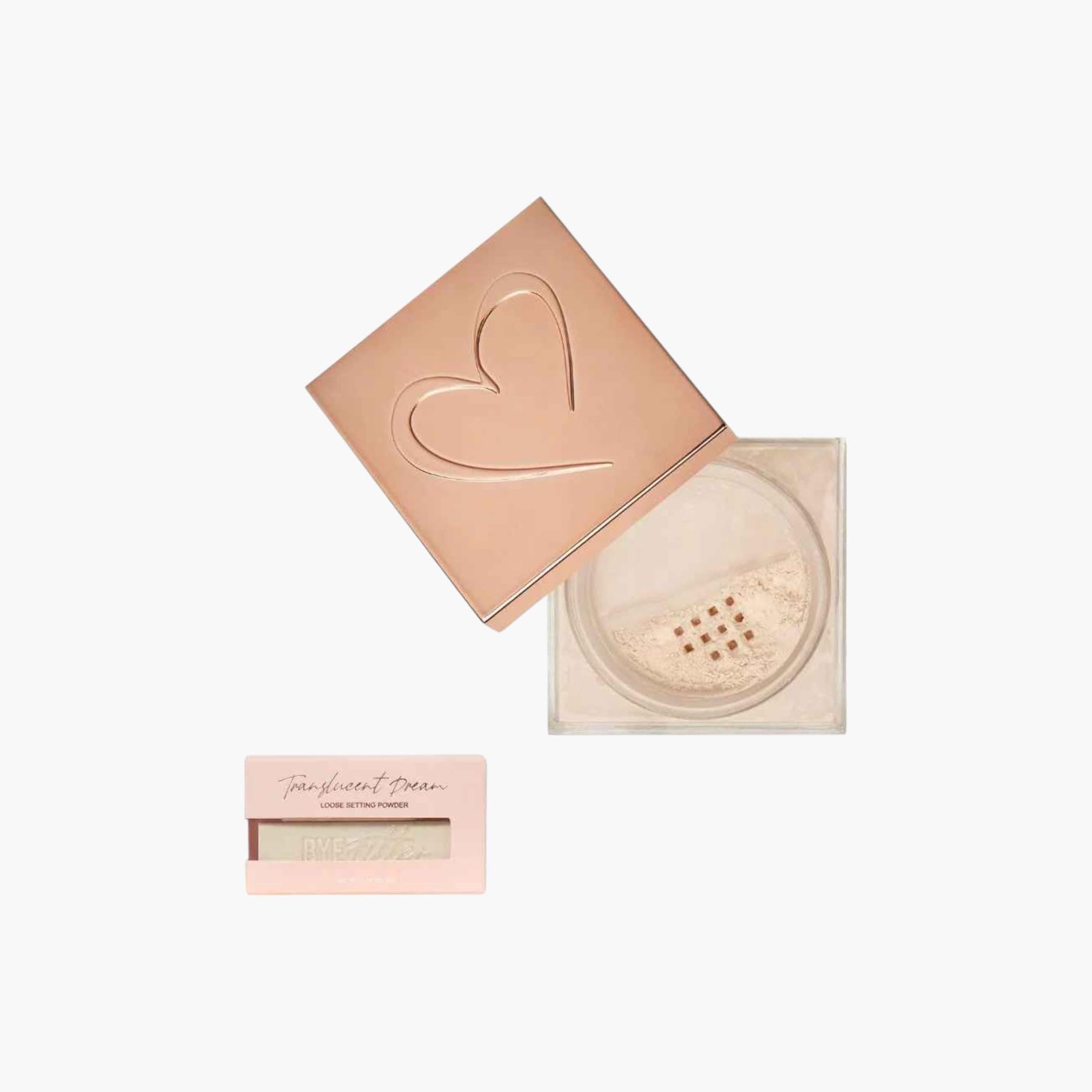 DEALPLUSDEAL Beauty Creations Loose Setting Powder Minimizes Pores and Fine Lines Matte Finish Natural Face Makeup Butternut Babe