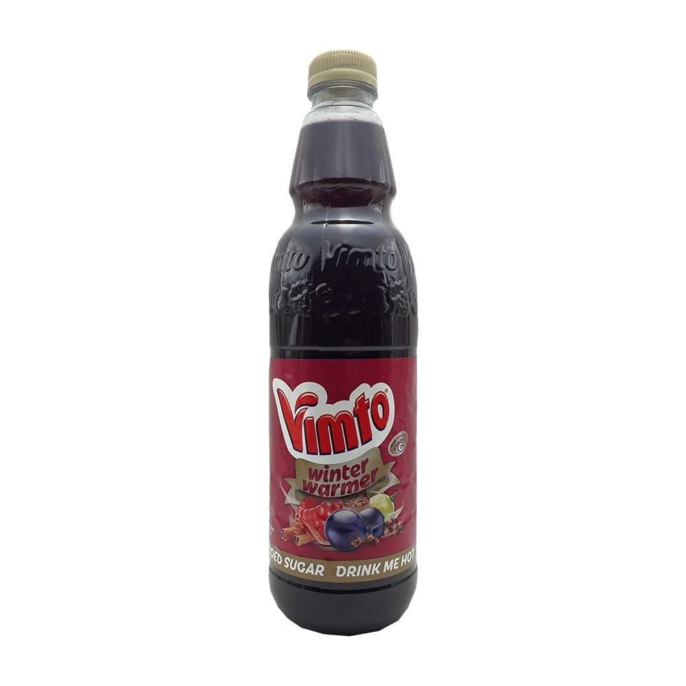 LET Vimto Winter Warmer Real Fruit Squash 725ml - Limited Pack with a Mados Christmas Gift