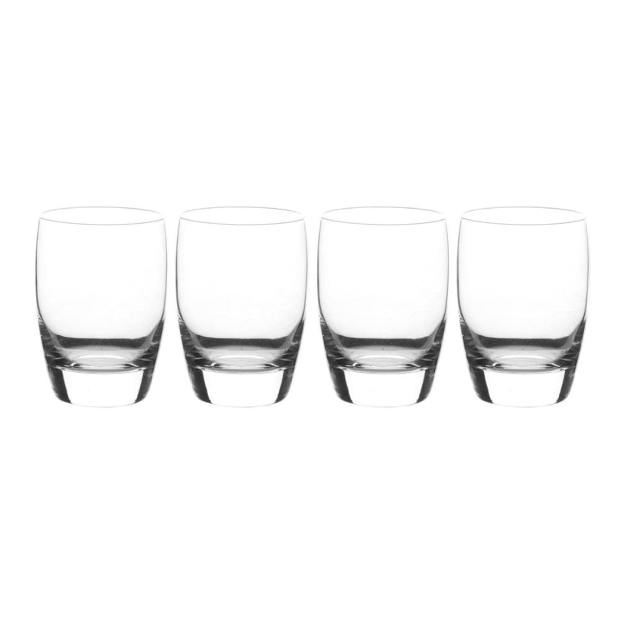 Michelangelo Masterpiece 12 oz Double Old Fashioned Glasses - Fine Laser-Cut Rims - Classic, Sophisticated Design, Ideal for Cocktails, Dishwasher Safe, Made in Italy (Set of 4)