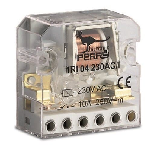 Sesam 1RI 04230AC/I Electromagnetic Latching Relay 230 VAC, UP, 2 Contacts
