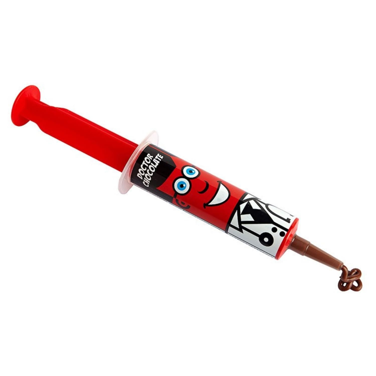 Doctor Chocolate Original Syringe Cocoa Hazelnut Spread | Fun Novelty Gift for Birthdays, Parties and Chocolate Lovers | 60g
