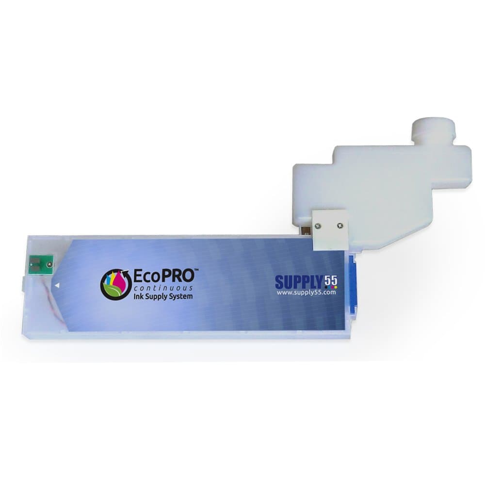 Bulk Cartridges Refillable w/Reservior for Roland/Mimaki. 6 Cartridges Per Package.