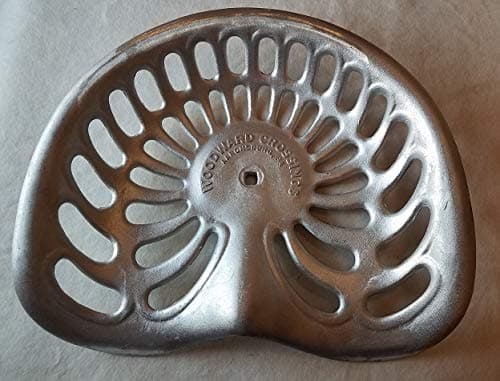 Crossings Vintage Tractor Seat, Bucket Pan Style, New. Made in the USA