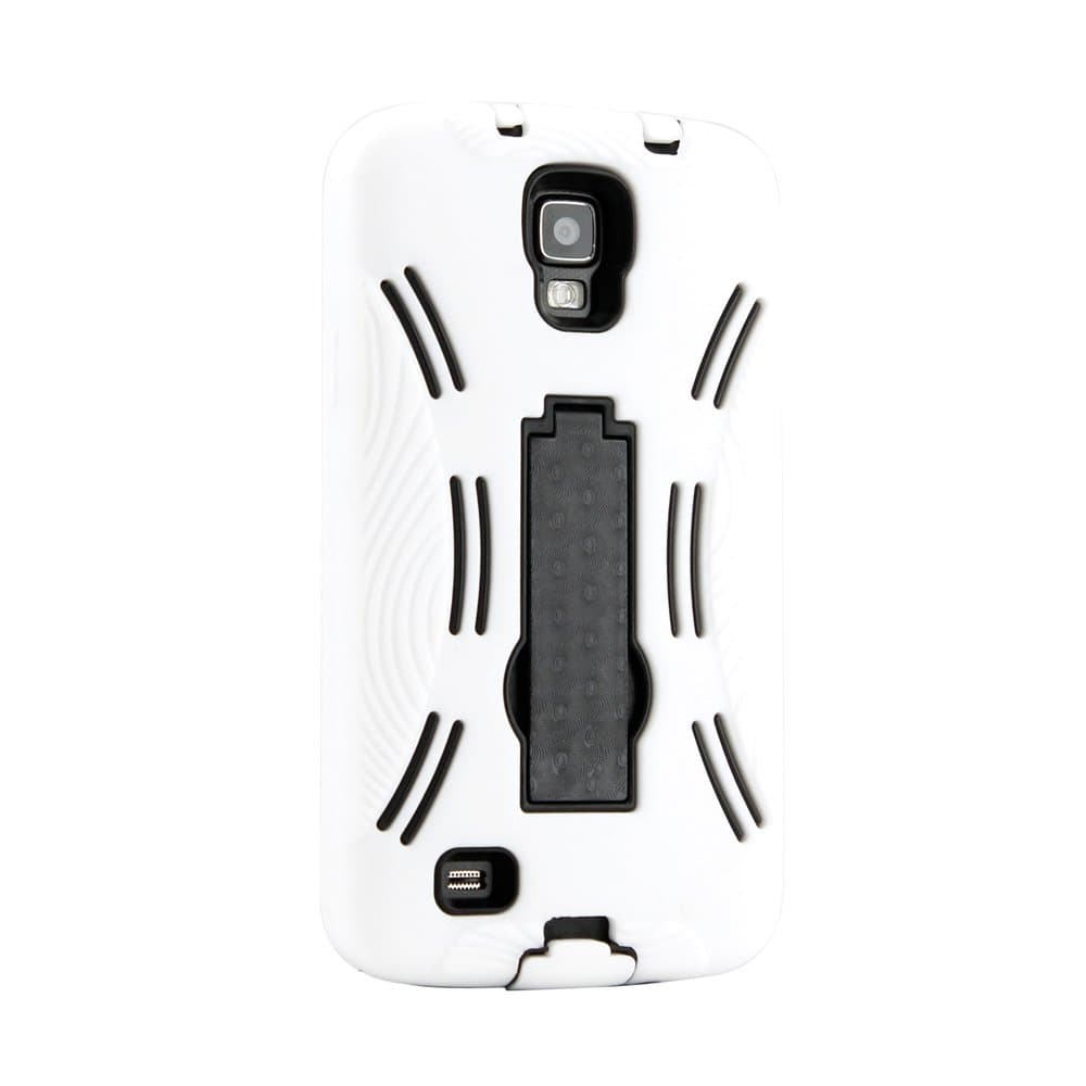 Gearonic Heavy Duty Shockproof Hybrid Rugged Slicone Case with Stand for Samsung Galaxy S4 Active i9295 - Non-Retail Packaging