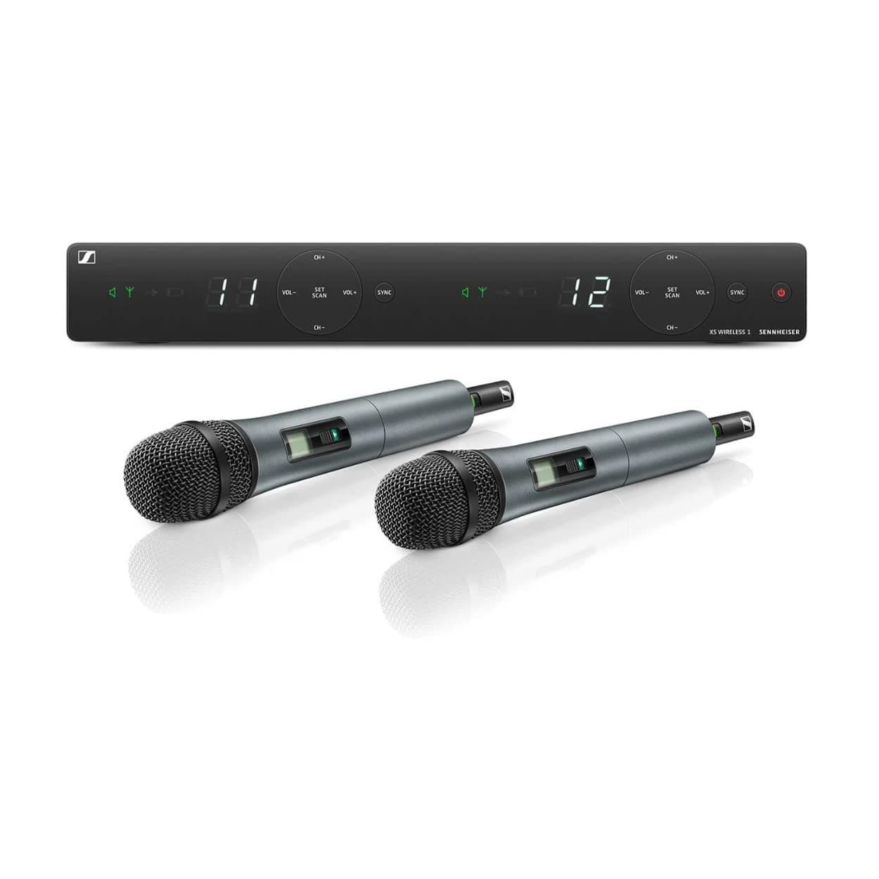 Pro Audio XSW 1-825 DUAL-A Channel Wireless Microphone System,A Range 548-572 MHz,Black