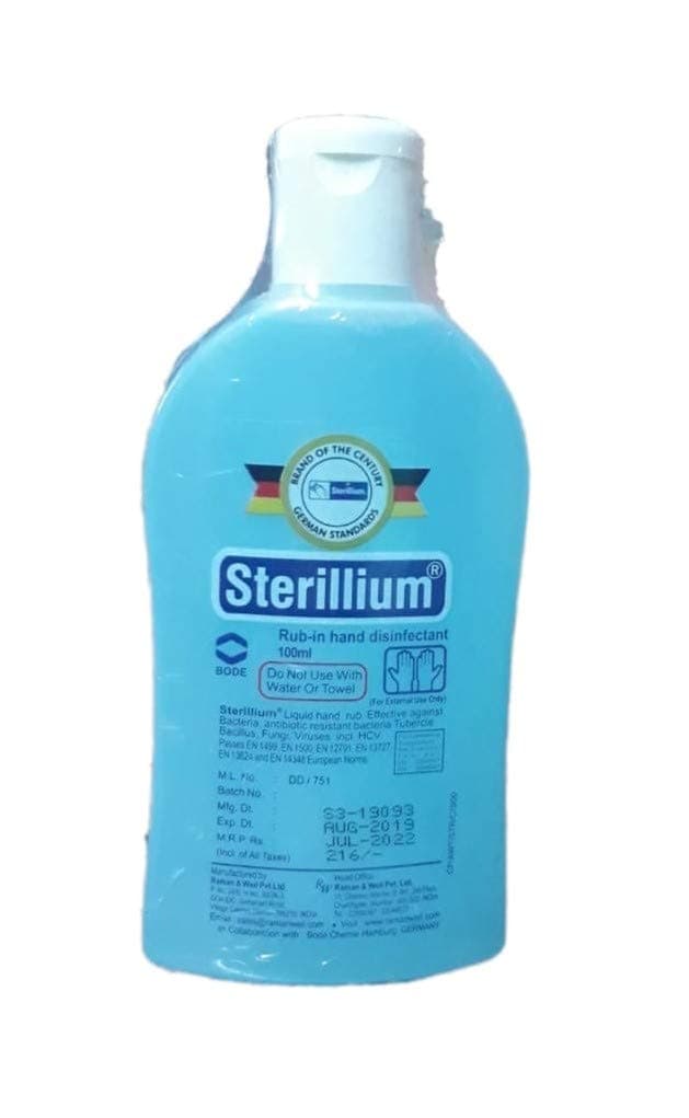 Sterillium Hand sanitizer 100ml(Pack of 1 piece)