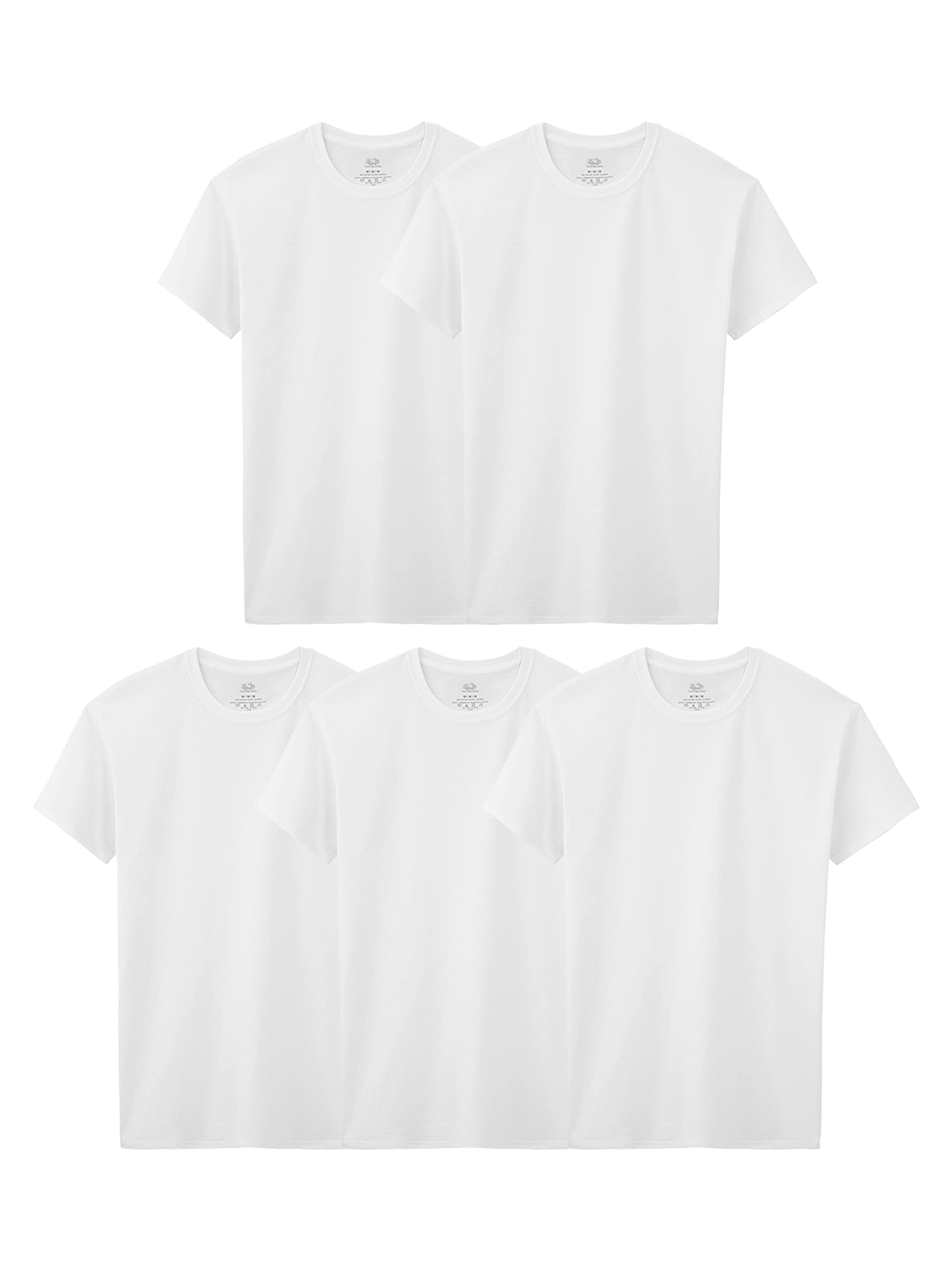Fruit of the LoomBoys' Cotton White T Shirt