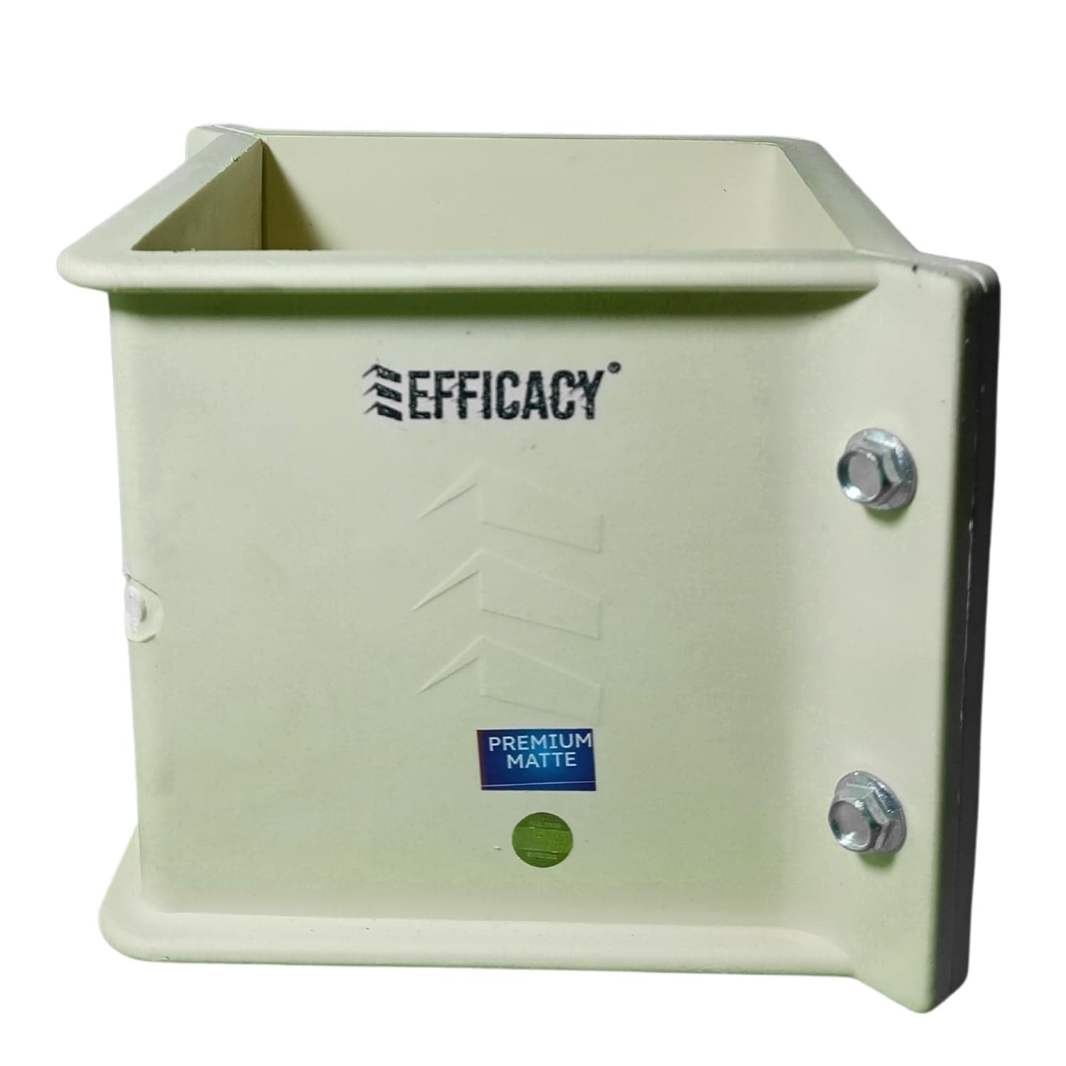 Efficacy PVC 15 Cm Cube Mold for Testing PVC Concentrate Cube Mold for Construction Side Testing 1 Pc