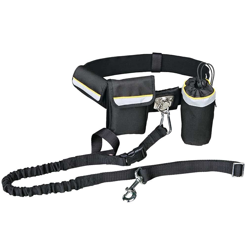 TRIXIEHands-free Waist Belt with Leash for Walking and Jogging Medium to Large Dogs