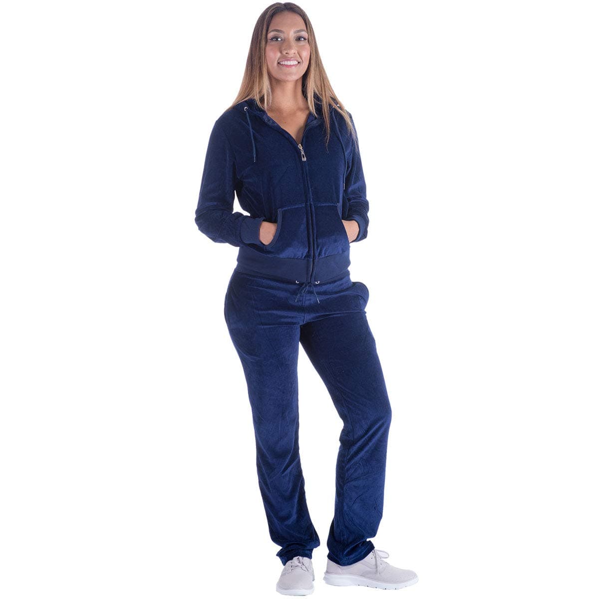 YasumondVelour Tracksuit Womens 2 Pieces Joggers Outfits Jogging Sweatsuits Set Soft Sports Sweat Suits Pants