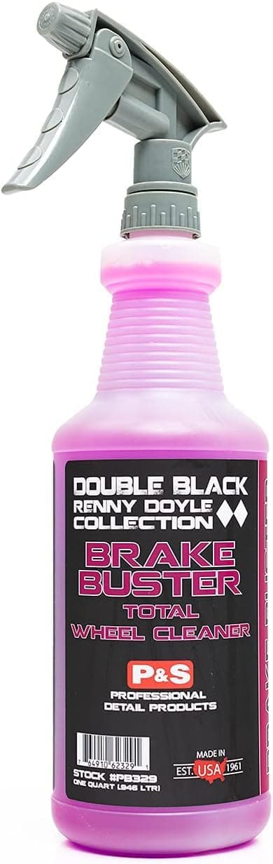 P&S Professional Detail Products - Brake Buster Wheel Cleaner - Non Acid, Removes Brake Dust, Oil, Dirt, Light Corrosion (1 Quart)