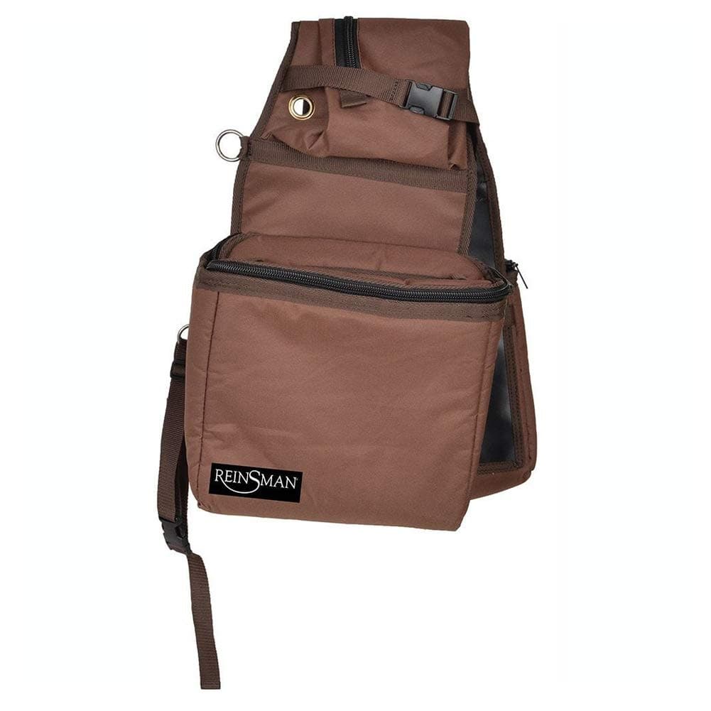 REINSMAN Insulated Leakproof Cooler Saddle Bag with Additional Cantle Bag and Straps