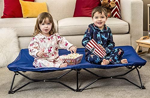 Regalo My Cot® Portable Toddler Bed, Royal Blue , 48x24x9 Inch (Pack of 1)