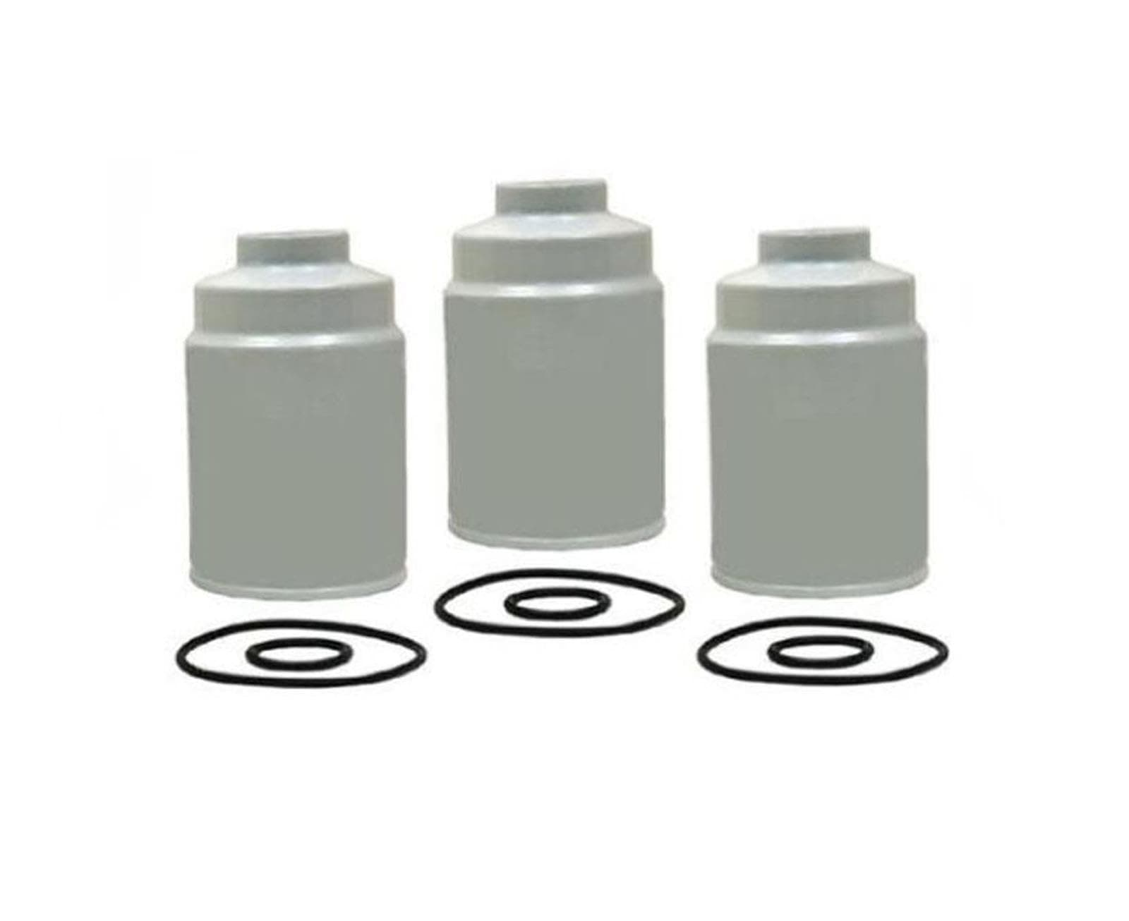 3 Pack of Duramax Diesel Fuel Filters For 01-15 Chevrolet GMC 6.6 REF OE 89016324 12633243 12646512 97256734 97385488