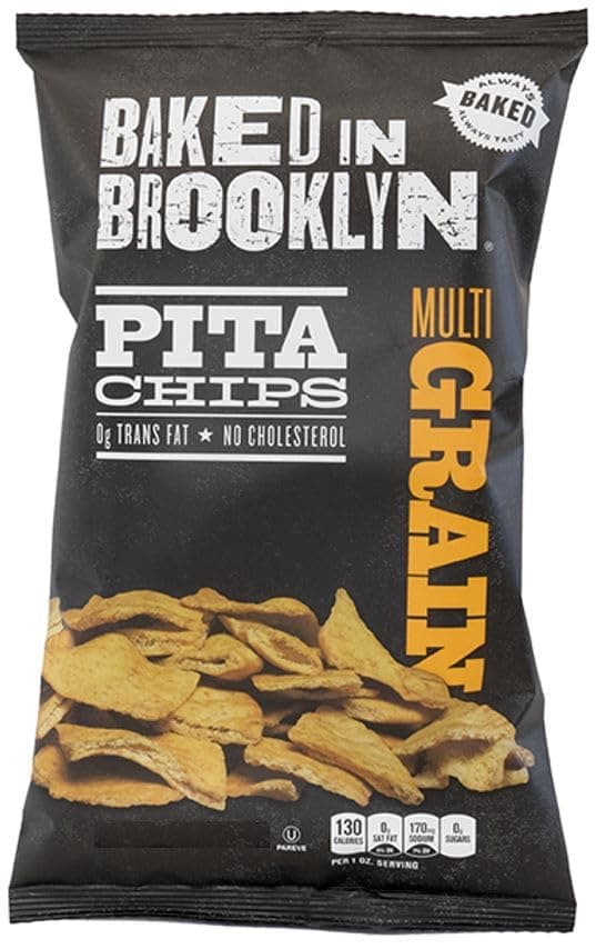 Baked In Brooklyn Multigrain Pita Chips 2 x 170g