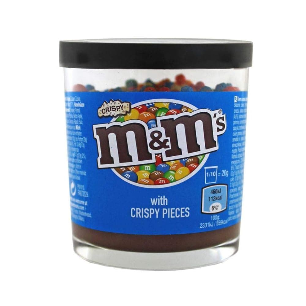 M&M's Crispy Spread Sandwich Chocolate Cream 200g/7oz (Pack of 2)