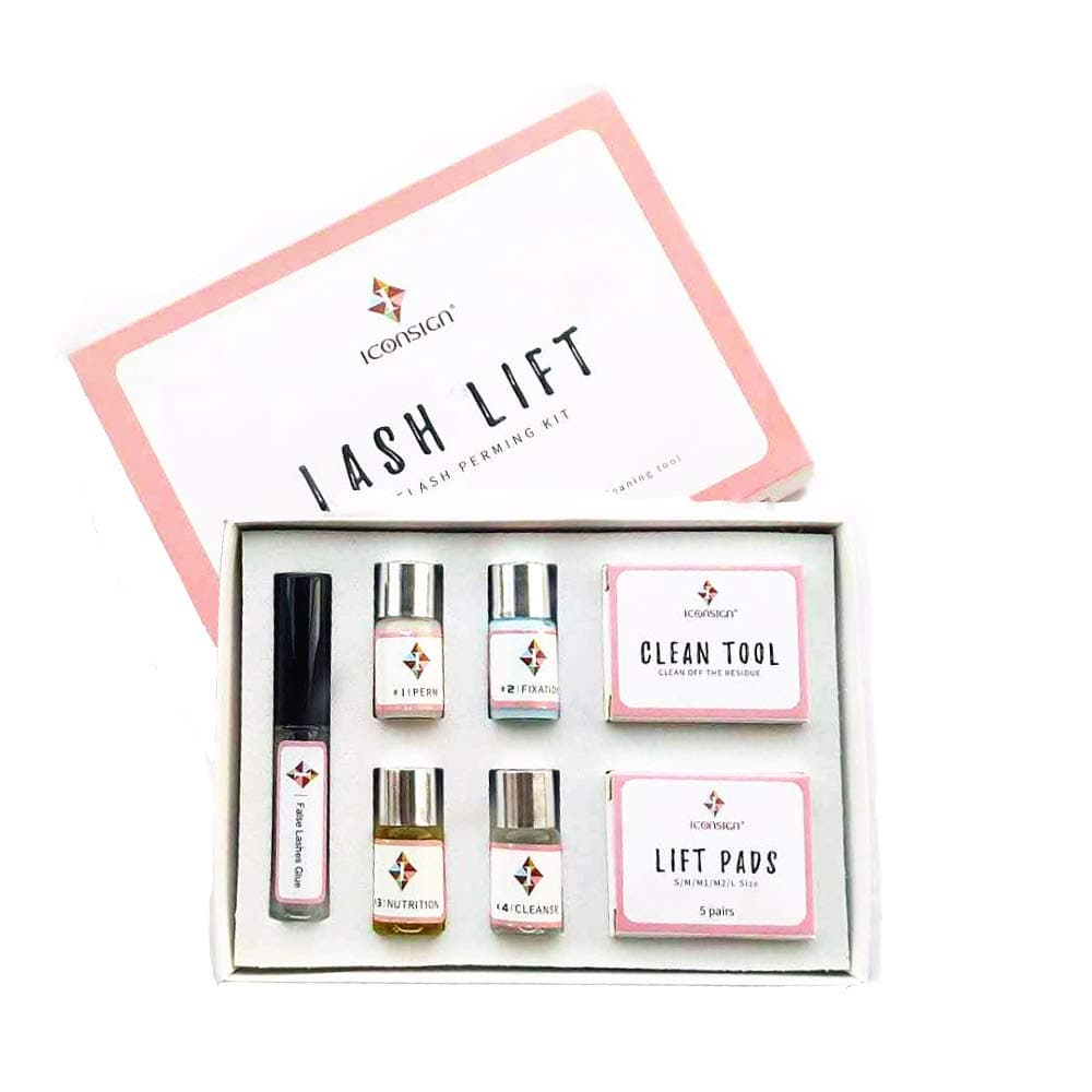 OUZIFISH Eyelash Perm Kit,Professional Quality Lash Lift kit,Semi-Permanent Curling Perming Wave