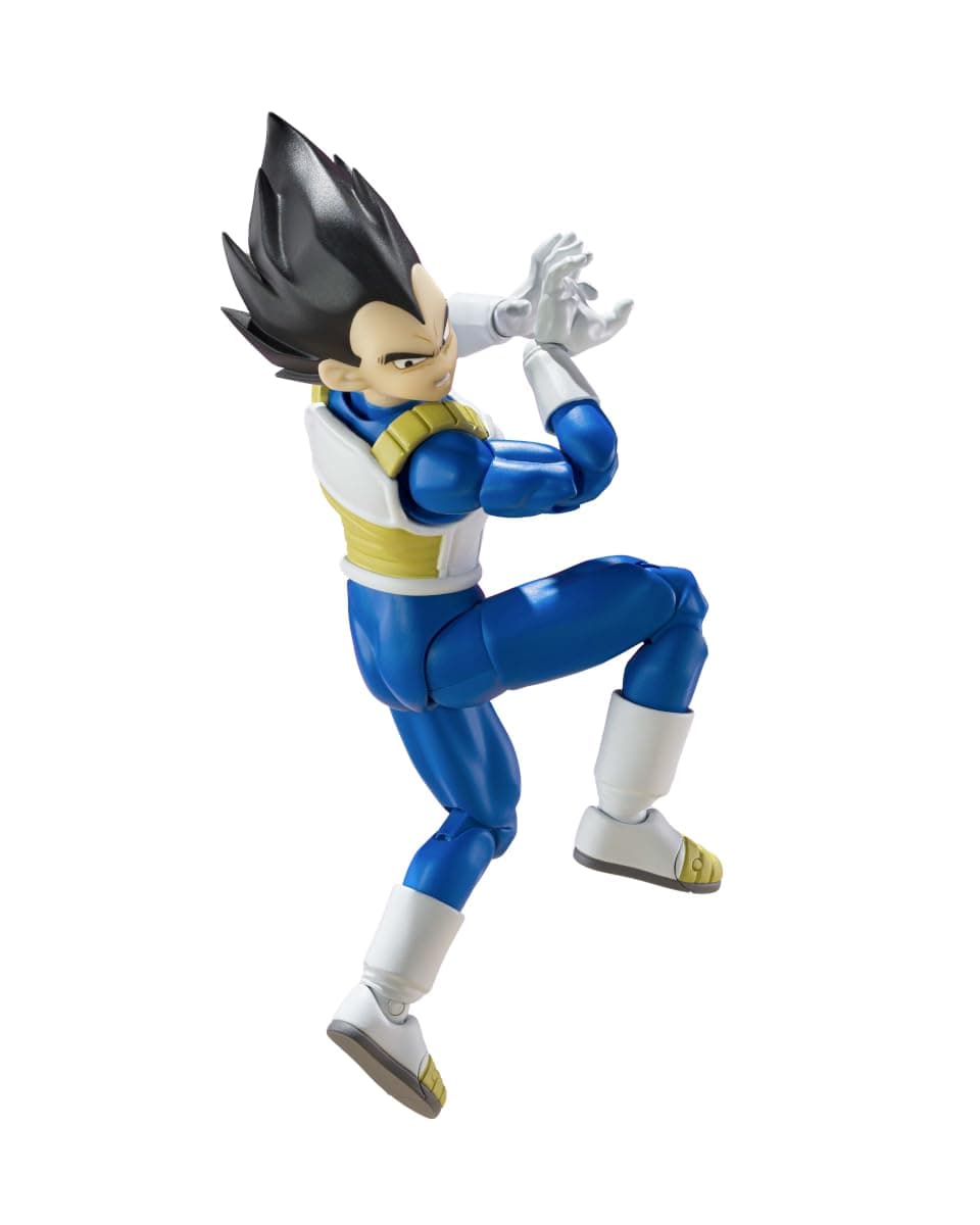 BANDAI SPIRITS S.H. Figuarts Dragon Ball DAIMA Vegeta-DAIMA Approx. 5.5 inches (140 mm), PVC & ABS Pre-painted Action Figure