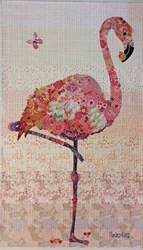 Pinkerton Flamingo Collage Quilt Pattern by Laura Heine