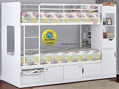 Children's Platinum Bunk (White)