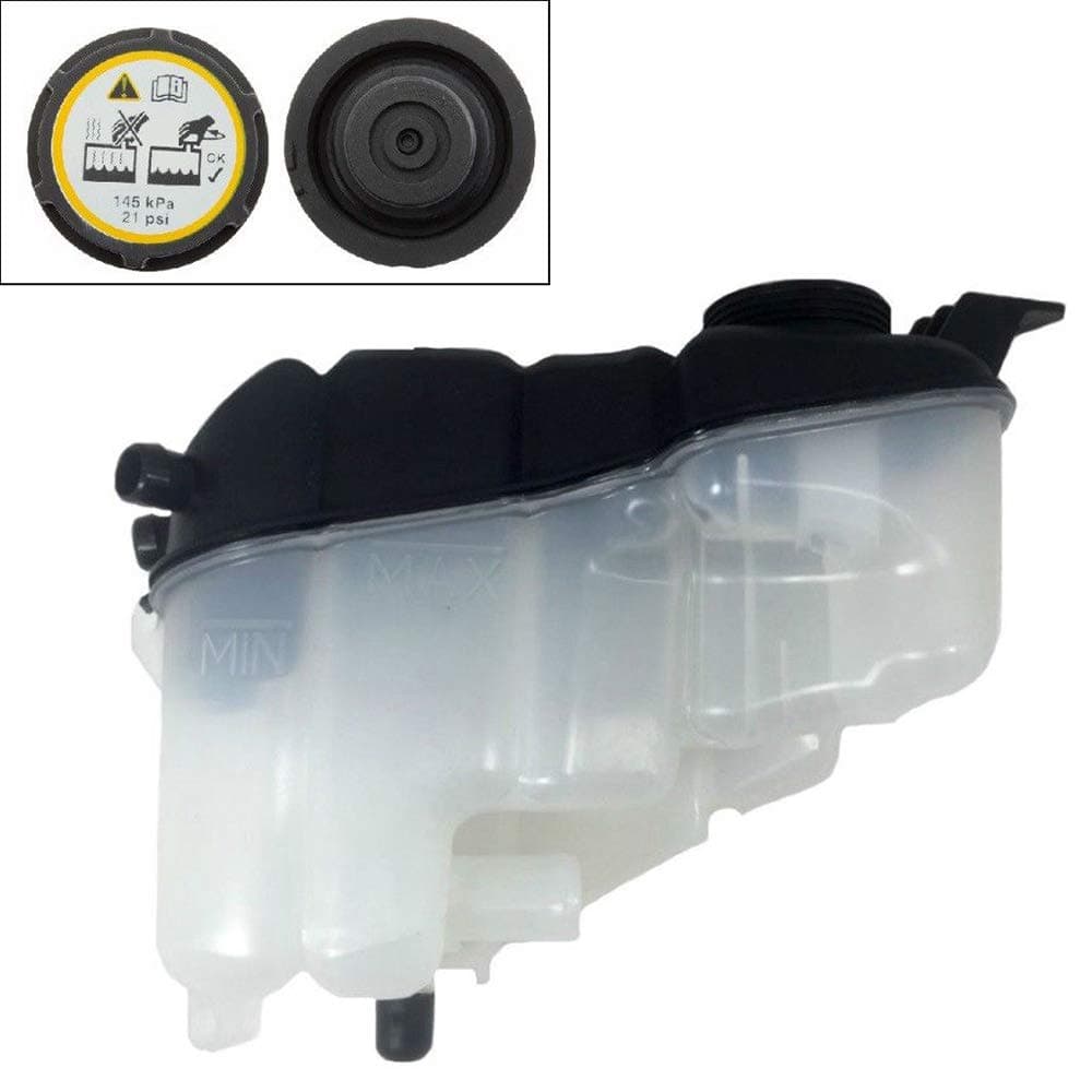 Coolant Reservoir Expansion Tank w/Cap Fit Land Rover LR2 Volvo S60 S80 V60 V70 XC70