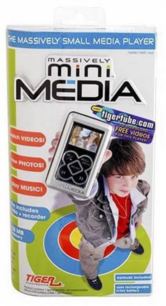 Hasbro Silver - Massively Mini Media Music & Video Player